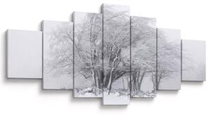Obraz - Bílá zima (210x100 cm)