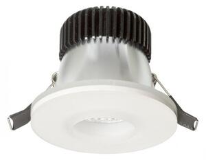 RED R10419 KAY kruhová zápustná satinované sklo 230V/650mA LED 5W 3000K - RED - DESIGN RENDL