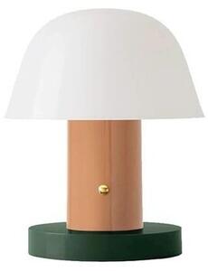 &Tradition - Setago JH27 Portable Stolní Lampa Nude/Forest
