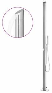 Zahradní sprcha 220 cm nerezová ocel 315942