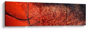 Obraz - Basketbalový míč (170x50 cm)