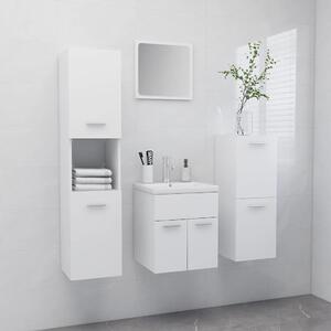 Set koupelnového nábytku bílý dřevotříska 3070901