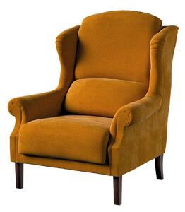 Yellow Tipi Fotel Willy, miláček, 85 × 107 cm, Posh Velvet, 704-23