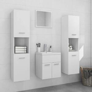 Set koupelnového nábytku bílý dřevotříska 3071036