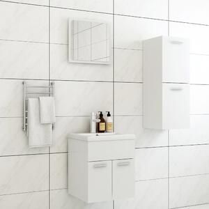 Set koupelnového nábytku bílý dřevotříska 3070991