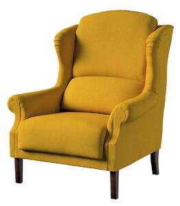 Yellow Tipi Fotel Willy, hořčice, 85 × 107 cm, Lollipop, 705-04