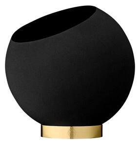 AYTM - Globe Květináč s Rostlinami Ø21xH18,8 Black/Gold