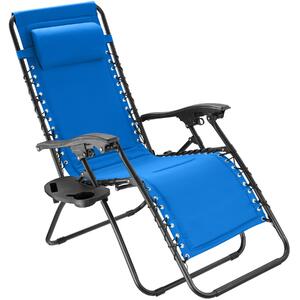 Tectake 403871 zahradní židle matteo - modrá