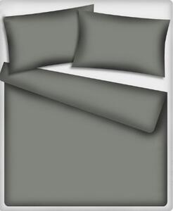 Jednobarevná bavlněná látka, 125 g/m², šíře 160 cm, tmavě šedá