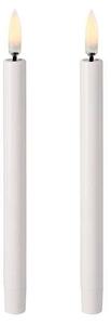 Uyuni - Kuželová Svíčka Mini LED 2 pcs. 1,3x13 cm Nordic White Lighting