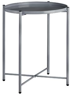 Tectake 404186 odkládací stolek chester - tmavě šedá