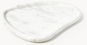 Mramorový dekorativní tác Meringue, Š 32 cm