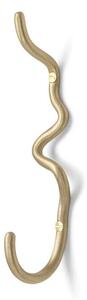 Ferm LIVING - Curvature Háček na kabáty Brass