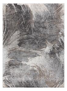 Dywany Łuszczów, Kusový koberec Fusion 9617 dark grey/brown, 80x150, šedá, kancelář