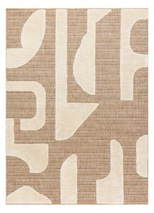 Dywany Łuszczów, AKCE: 140x190 cm Kusový koberec Spark 0696A beige/cream, béžová, chodba / předsíň