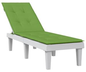 Poduška na polohovací židli zelená melanž (75+105) x 50 x 3 cm