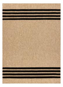 Dywany Łuszczów, Kusový koberec Spark 0689 beige/black, 120x170, béžová, chodba / předsíň