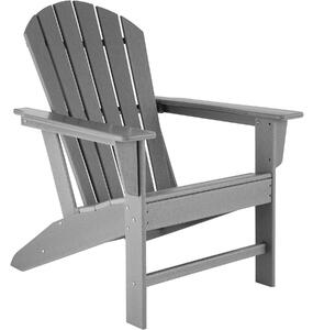 Tectake 404505 zahradní židle - světle šedá