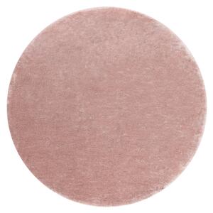 Dywany Łuszczów, Kusový koberec Visco Rabbit Pink 8 kruh, 120x120 (průměr) kruh, růžová, dětský pokoj