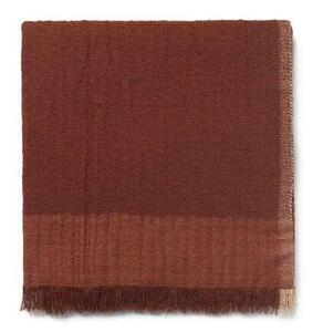 Ferm LIVING - Weaver Pléd Red Brown