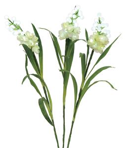 Umělá květina Arum bílá LED květiny, s bílými LED, 3 ks, 85 cm