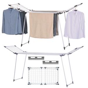 Teleskopický sušák na prádlo ADAJA – bílý