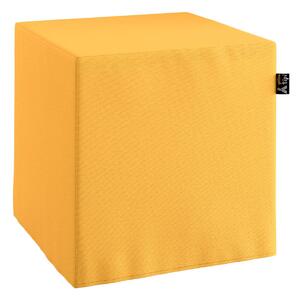 Yellow Tipi Puf kostka Nano, slunečně žlutá, 40 × 40 × 40 cm, Happiness, 133-40