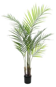 Umělá palma Areca s velkými listy, 125cm