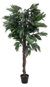 Umělý strom džunglový Mango - přírodní kmen, 150cm