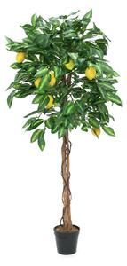 Umělý strom Citrusovník - přírodní kmen, 150 cm