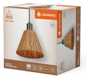 Ledvance - Lustr na lanku DECOR RAFFIA 1xE27/15W/230V rafie