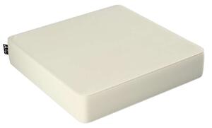 Yellow Tipi Puf Velvet Square, krémově bílá, 50x50x10cm, Posh Velvet, 704-10