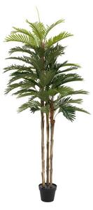 Umělá palma Kentia palma přírodní kmeny, 150cm