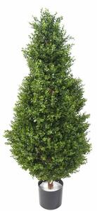 Venkovní umělý strom Buxus klasik, 125cm
