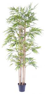 Umělý Bambus strom - přírodní kmeny, 140cm