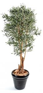 Umělý strom Olivovník přírodní kmen deluxe, 150cm