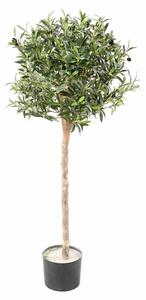Umělý strom Olivovník přírodní kmen, 120cm