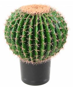 Umělý Kaktus koule v květináči, 50cm