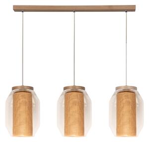 BRITOP Závěsné svítidlo VASO JUTE, š. 85 cm, 3xE27