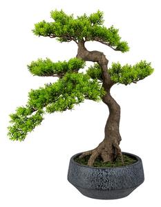 Bonsaj cedr Han-Kengai, 52cm (umělá bonsai)