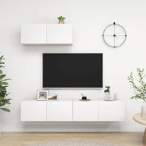TV skříňky 3 ks bílé kompozitní dřevo 3078701