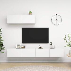 TV skříňky 3 ks bílé kompozitní dřevo 3078703