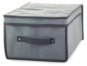 Verk 01321 Úložná krabice s odklápěcím víkem 45x30x20cm šedá