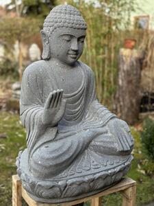 Socha Buddha zdravící 60 cm