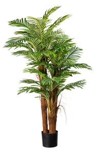 Areca palma 3 kmeny, 160cm (umělá palma)