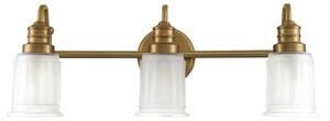 Quoizel QZ-SWELL3-BB-BATH-LED Koup. nást. svítidlo SWELL 3xG9/3W/230V IP44 zlatá