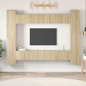 10dílný set TV skříněk dub sonoma kompozitní dřevo 3078967