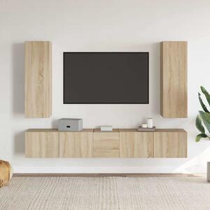 5dílný set TV skříněk dub sonoma kompozitní dřevo 3078970
