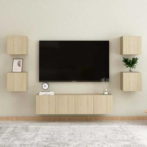 6dílný set TV skříněk dub sonoma kompozitní dřevo 3078975