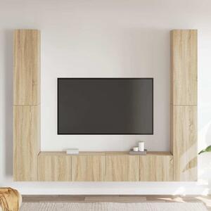 6dílný set TV skříněk dub sonoma kompozitní dřevo 3078995